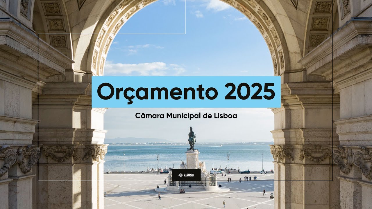 Apresentação da proposta de orçamento municipal de Lisboa para 2025