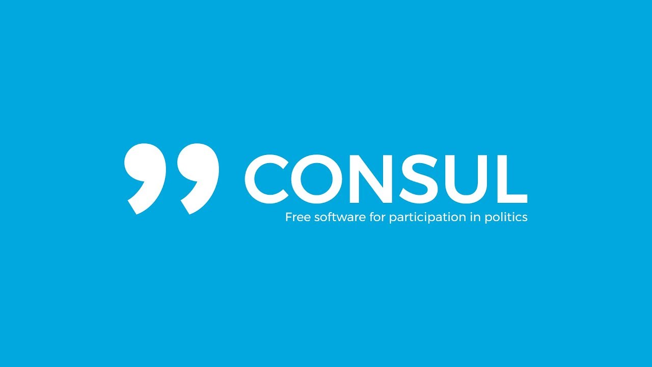 CONSUL, free software for participation in politics